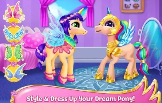 Gameplay screenshot from coco  pony my dream pet for Android