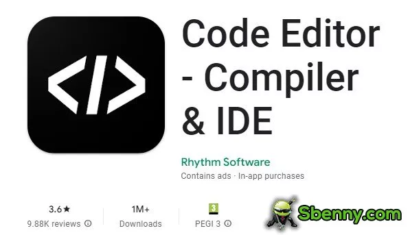 code editor compiler and ide
