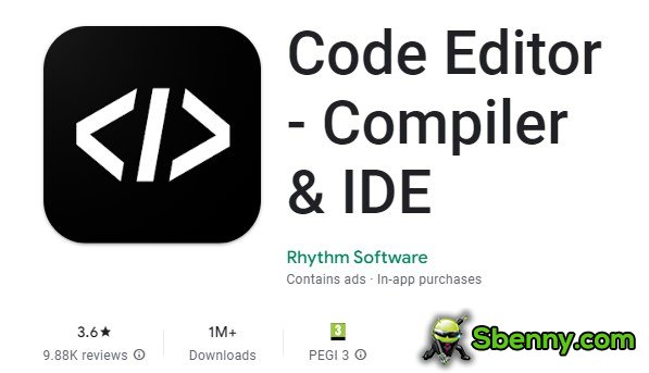 code editor compiler and ide