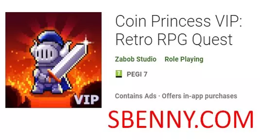 coin princess vip retro rpg quest