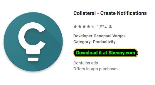 collateral create notifications