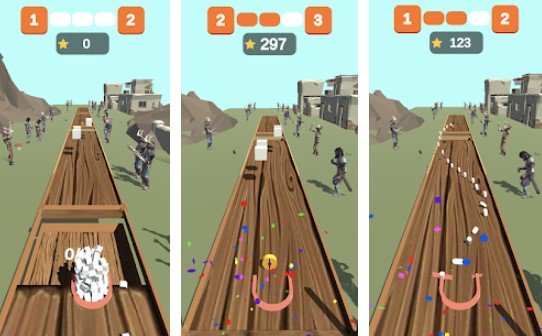 Gameplay screenshot from collect balls ball picker 3d for Android