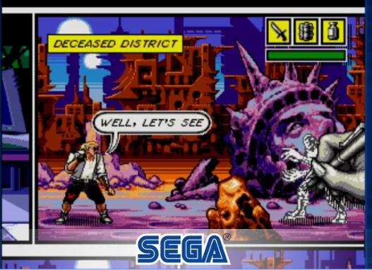 Gameplay screenshot from comix zone classic for Android