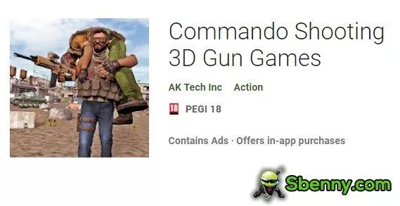 commando shooting 3d gun games
