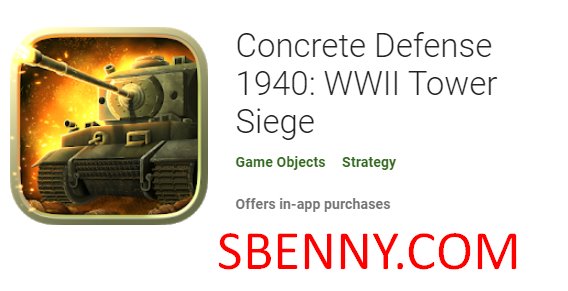  Concrete Defense 1940: WWII Tower Siege APK