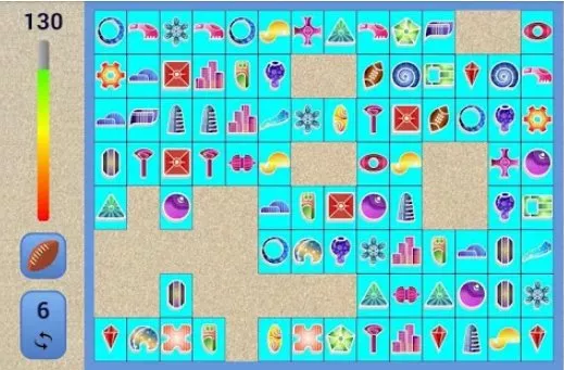 Gameplay screenshot from connect colorful casual game for Android