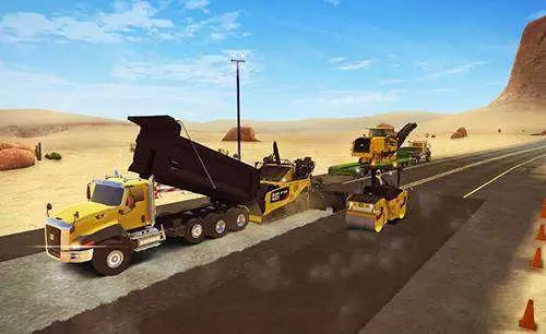Gameplay screenshot from construction simulator 2 for Android