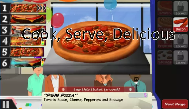  Cook, Serve, Delicious!