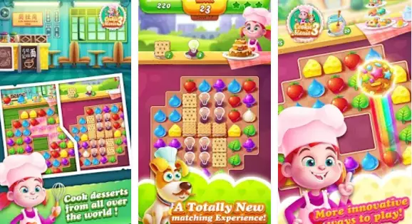 Gameplay screenshot from cookie mania 3 for Android