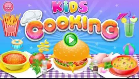 cooking in the kitchen