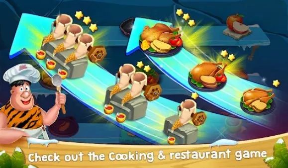 Gameplay screenshot from cooking madness restaurant chef ice age game for Android
