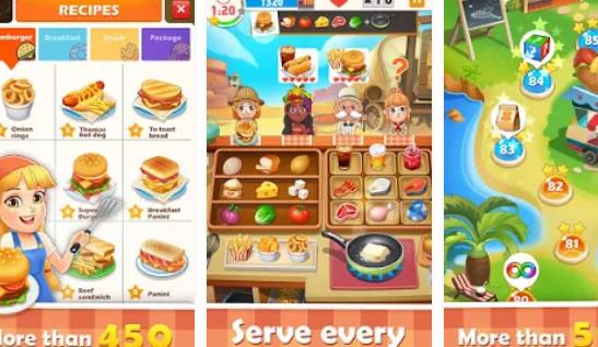 Gameplay screenshot from cooking master fever for Android
