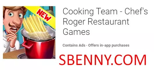 cooking team chef s roger restaurant games