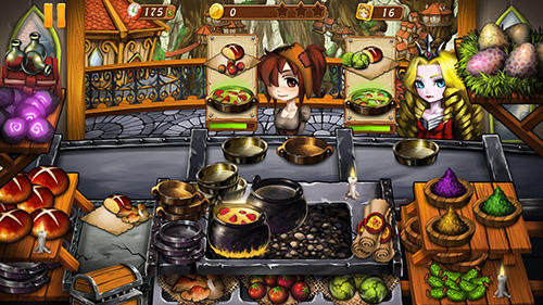 Gameplay screenshot from cooking witch for Android