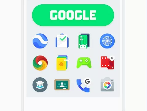 Gameplay screenshot from cornie icons for Android