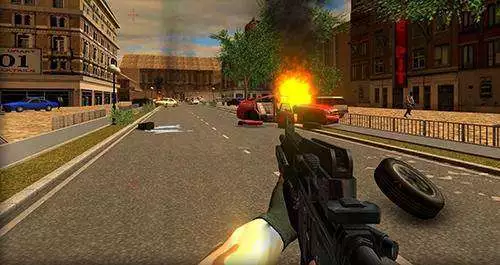 Gameplay screenshot from counter assault forces for Android