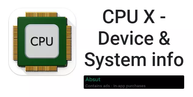  CPU X - Device & System info