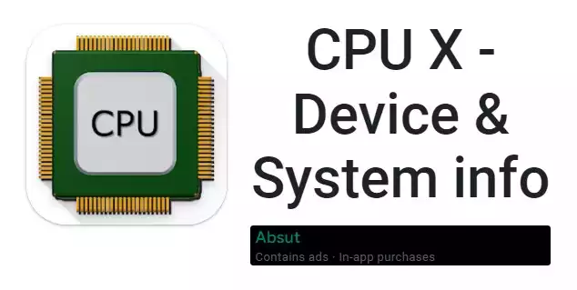  CPU X - Device & System info