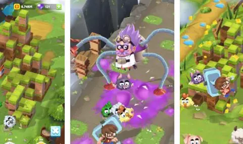 Gameplay screenshot from craft away idle mining game for Android