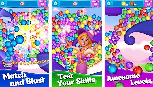 Gameplay screenshot from crafty candy blast for Android