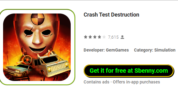  Crash Test Destruction