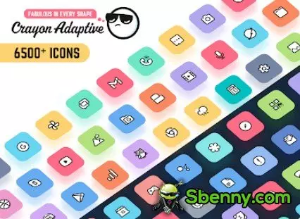 crayon adaptive iconpack