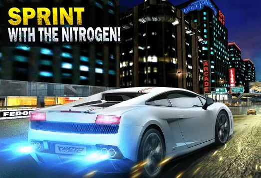 Gameplay screenshot from crazy for speed for Android