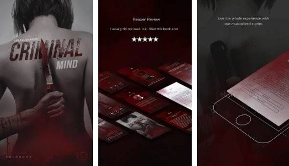  Criminal Mind Mystery Bloody suggestive Book game