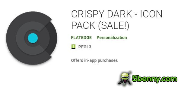 crispy dark icon pack