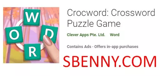 crocword crossword puzzle game