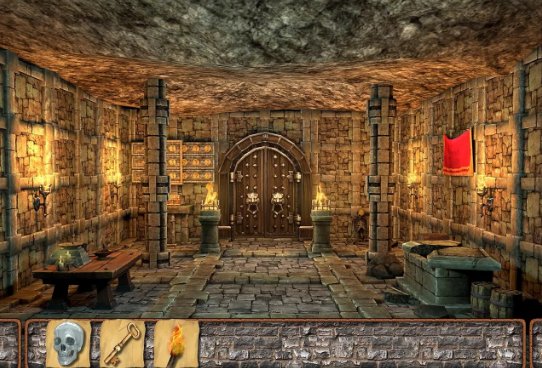 Gameplay screenshot from cryptic labyrinth for Android