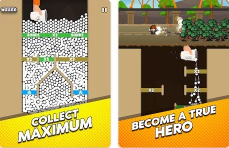 Gameplay screenshot from cup heroes for Android