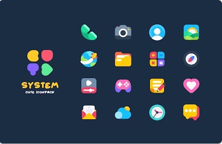 Gameplay screenshot from cute iconpack for Android