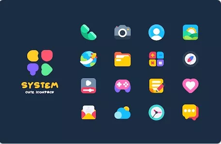 Gameplay screenshot from cute iconpack for Android