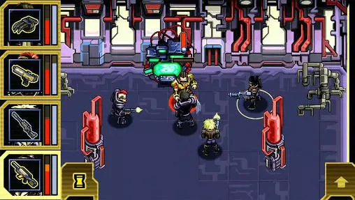 Gameplay screenshot from cyberlords arcology for Android