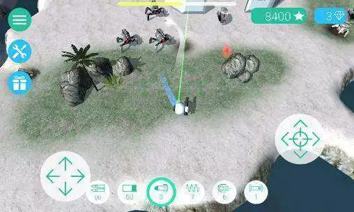 Gameplay screenshot from cybersphere for Android