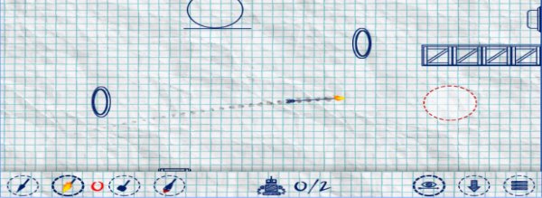 Gameplay screenshot from finger bow premium for Android