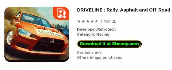 driveline rally asphalt and off road racing