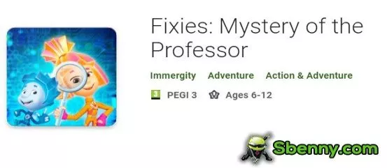 fixies mystery of the professor
