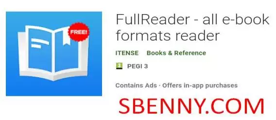 fullreader all e book formats reader