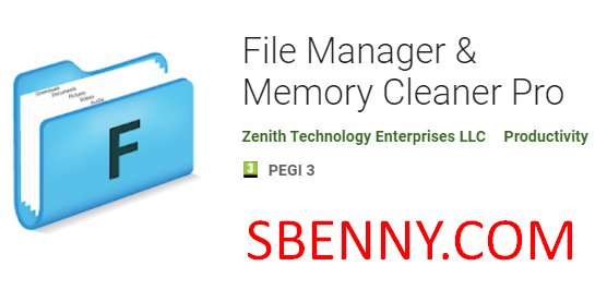 file manager e memory cleaner pro