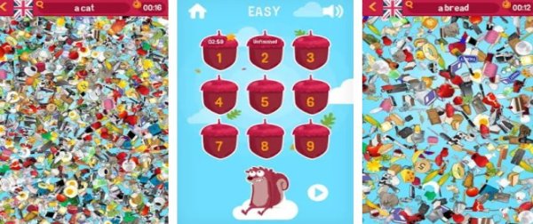 Gameplay screenshot from find objects hidden object for Android