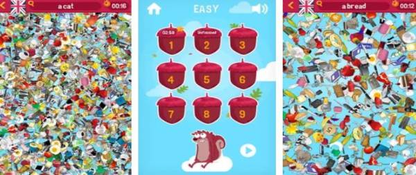 Gameplay screenshot from find objects hidden object for Android
