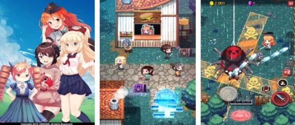 Gameplay screenshot from delivery rpg for Android