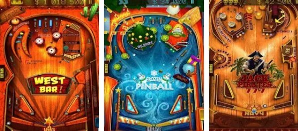 Gameplay screenshot from 3d pinball for Android