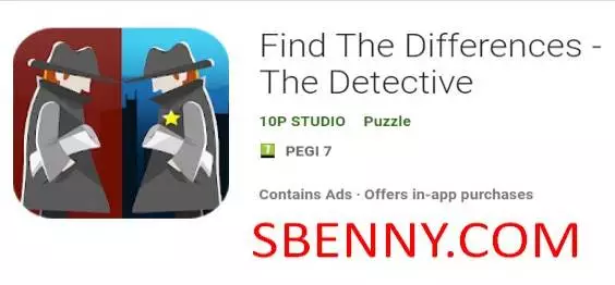 find the differences the detective