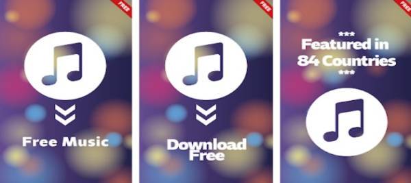 Gameplay screenshot from free music download new mp3 music download for Android