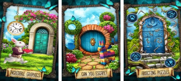 Gameplay screenshot from 100 doors incredible for Android