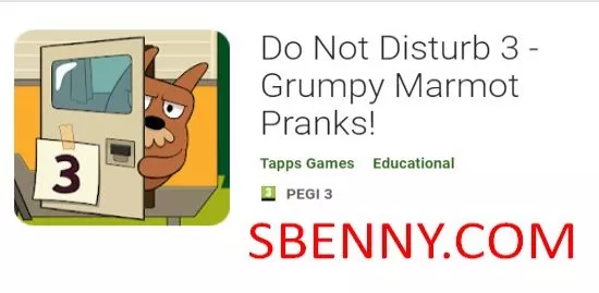 do not disturb 3 grumpy marmot pranks