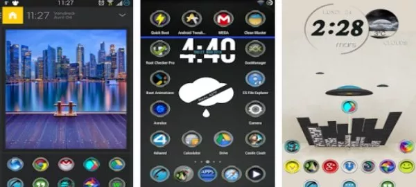 Gameplay screenshot from firefly icons pack for Android